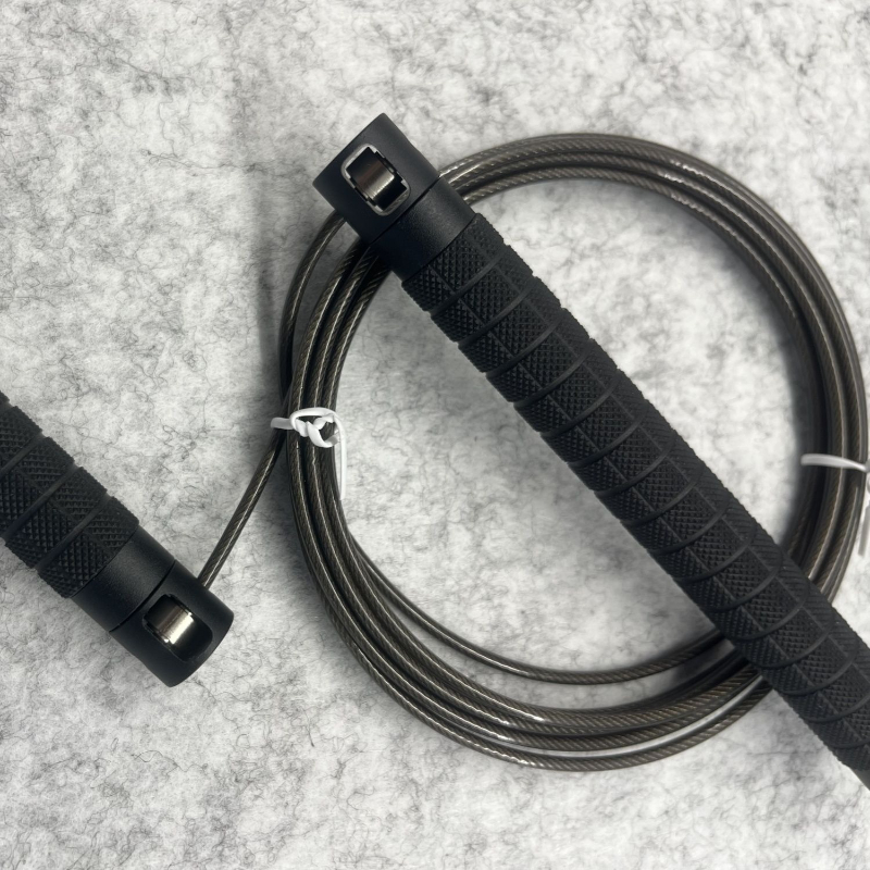 Jump Rope Bearing - Springseile, Stahlseil-Wettkampfseil, Sport-Fitness Fettverbrennung, Rutschfeste Rillenbeschichtung,