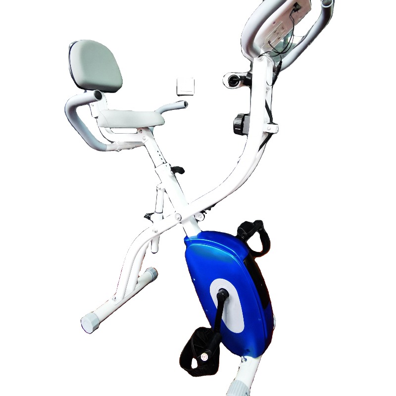 Home Gym Bike - 2025 Klappfahrrad, magnetisch, Fitness-Spin-Bikes – Heim-Indoor-Fitnessgeräte,