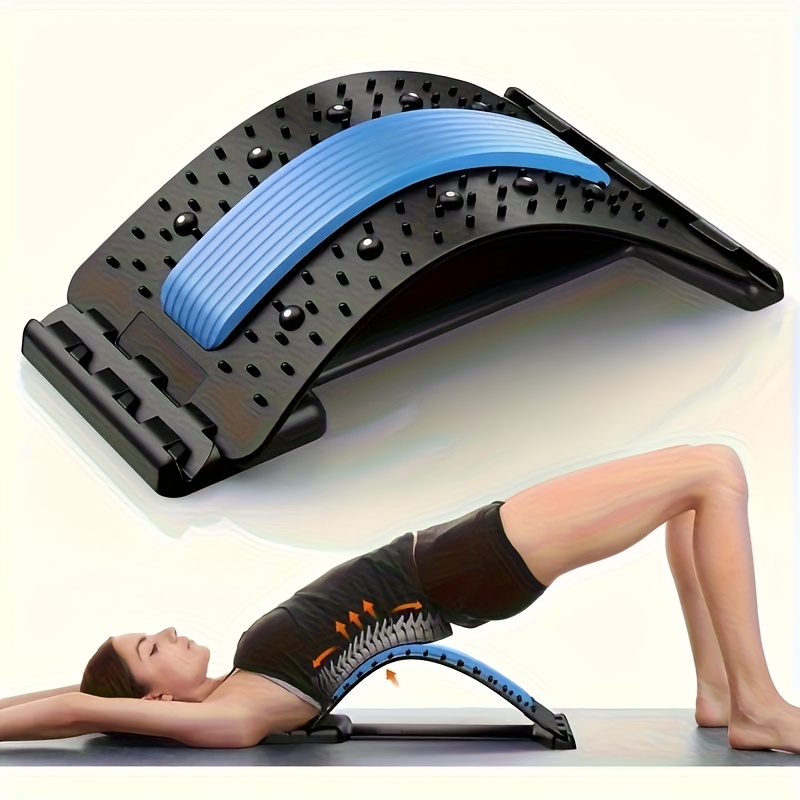 Home Gym Unit - 3-stufiger Rückenstrecker Haltungskorrektur Lendenwirbelstütze Ergonomisch für
