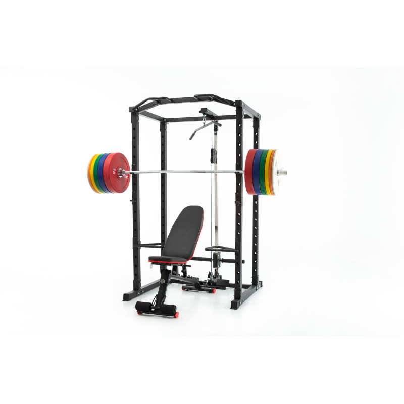 Home Gym Power Rack - Unisex Heimtrainer Multifunktionales Trainingsgerät Kniebeugenständer Moderne