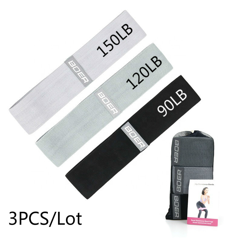 Home Gym Unit - 3PCS Frauen Männer Stoff Widerstand Bands