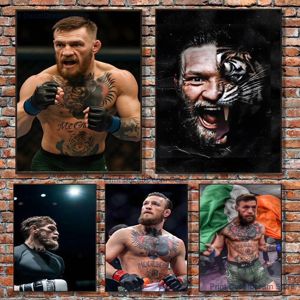 Home Gym Wallpaper - C-Conor McGregor Poster, Heim-Fitness-Studio, Fußball, Basketball,