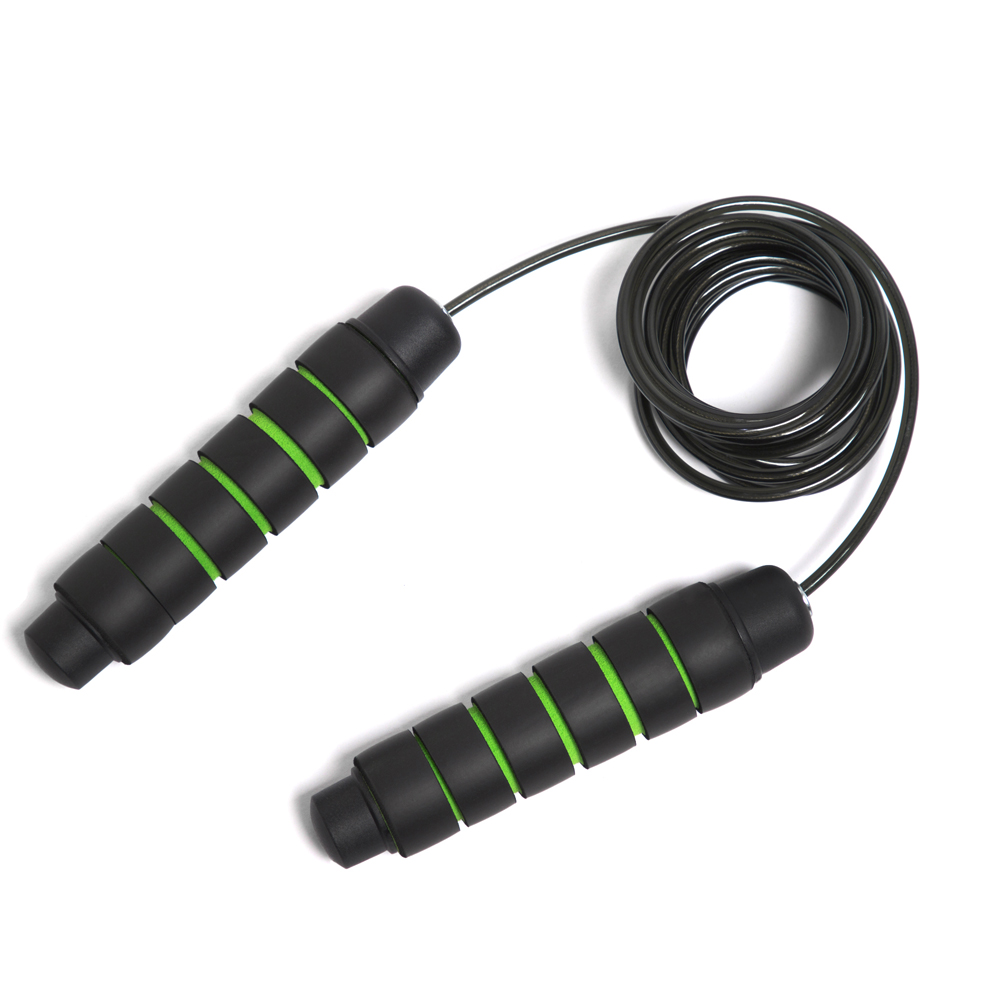 Jump Rope Bearing - Springseil mit Memory-Schaum-Griffen, Springseil für Übungen