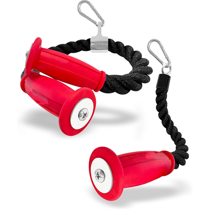 Home Gym Unit - Ergonomische Trizeps-Seile, rutschfeste Kabelbefestigung, Fitnessstudio oder