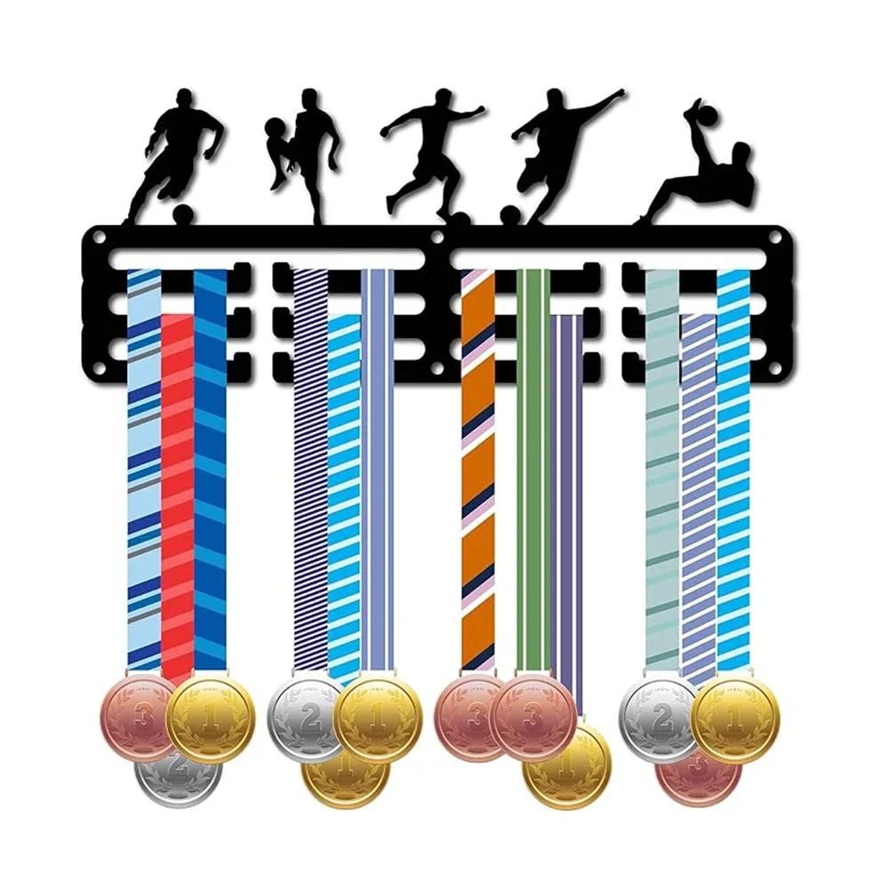 Home Gym On Wall - Wandhalterung für Medaillen aus Eisen, für