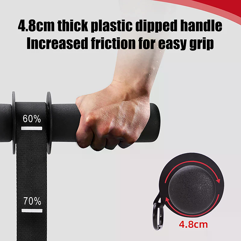 Wrist Roller Forearm - Unterarm-Krafttrainer, Handgelenkrolle mit verdicktem, rutschfestem Griff,