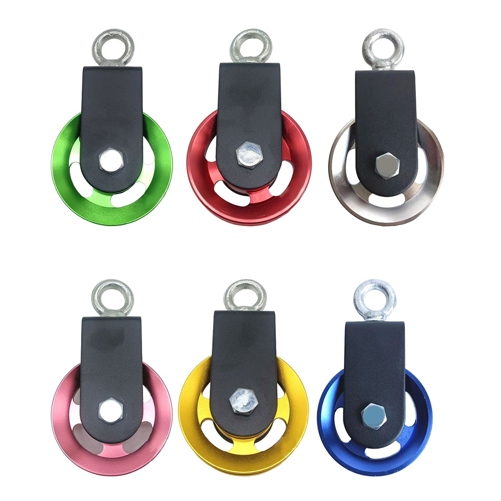 Home Gym Cable Pulley System - Aluminiumlegierung 88mm Laufrolle für Heimfitness-Kabelsysteme, platzsparendes