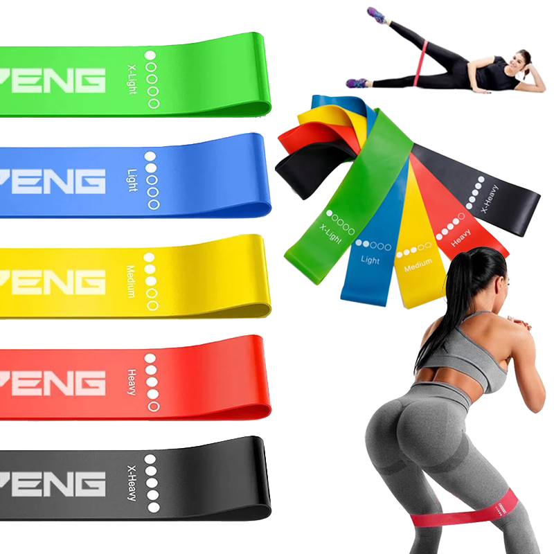 Home Gym Kit - Widerstands-Übungs-Loop-Bänder-Set, Trainingsbänder für Damen und Herren,