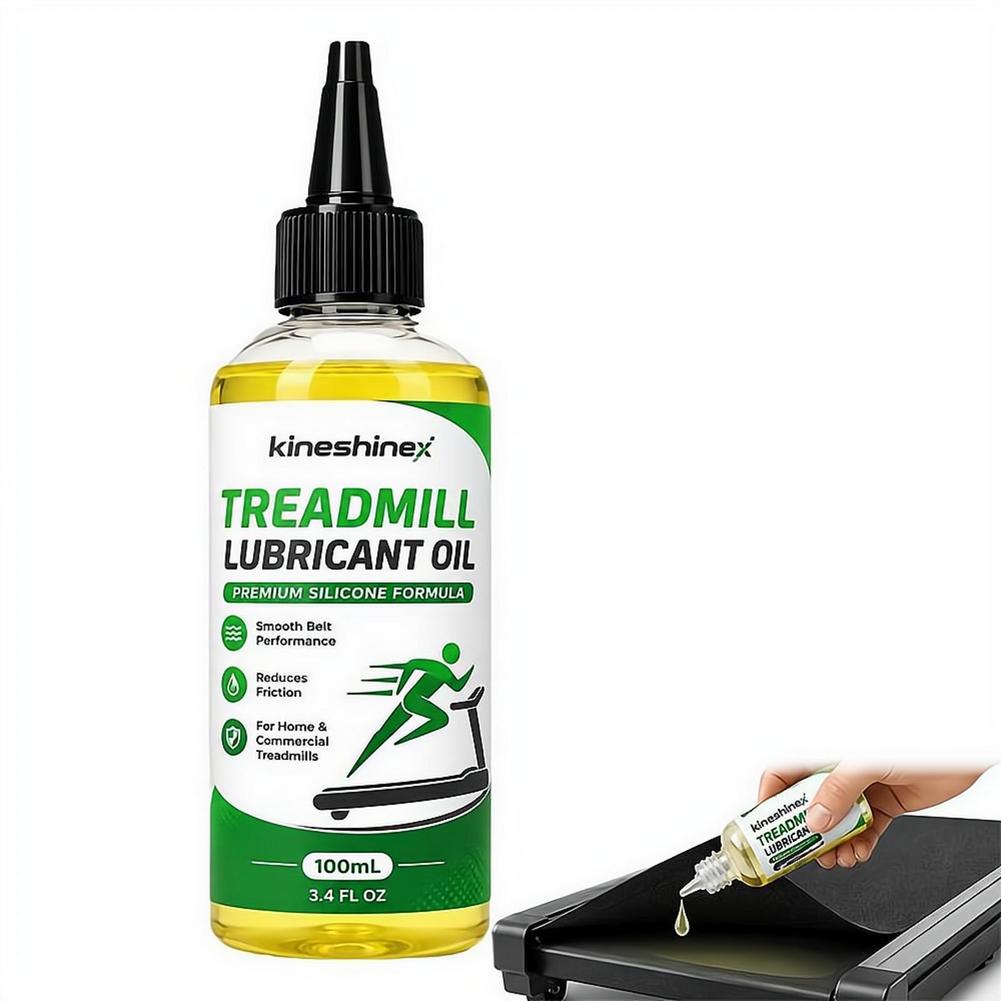 Home Gym Unit - 100ml Laufband-Schmieröl Premium Silikon-Riemenschmiermittel für Heimfitness-Laufmaschinen