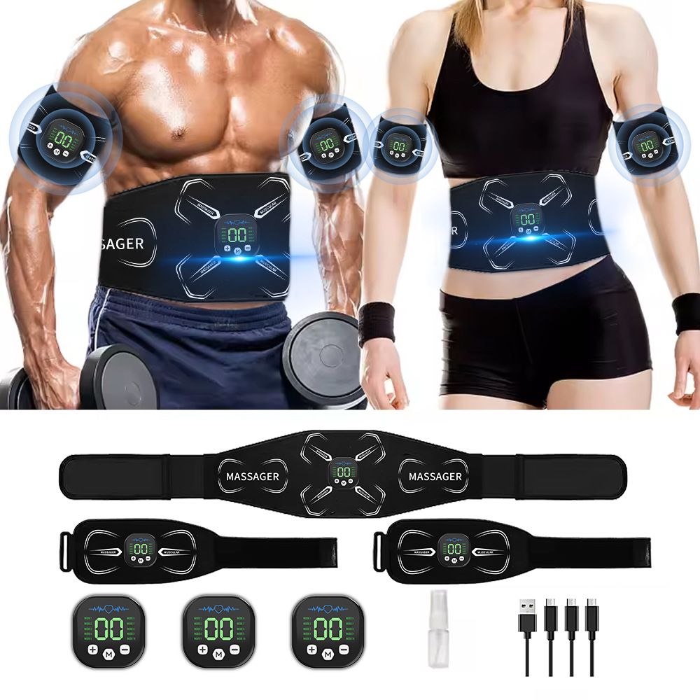 Home Gym Unit - EMS Muskelstimulator Bauchtrainer Abs Toner Arm