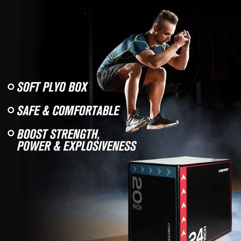 3-in-1 Plyometrisches Box-Set  – Home Gym Jump Box Bewertung und Preis