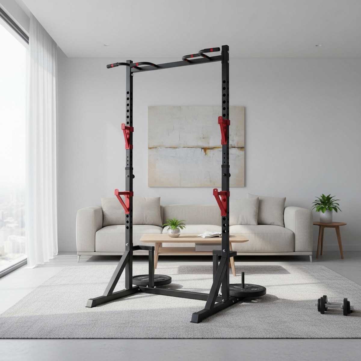 Verstellbares Power Rack mit K – Home Gym Power Rack Bewertung und Preis