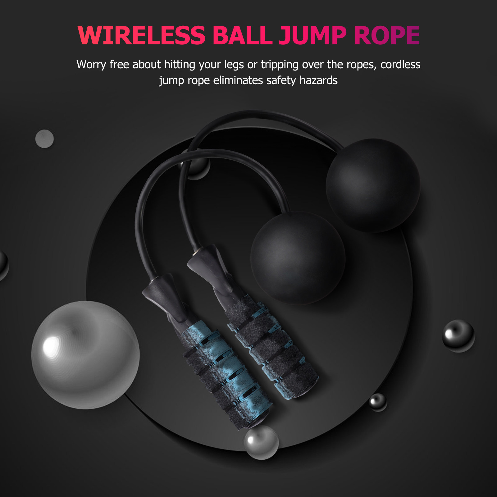1 Paar kabellose Springseile m – Jump Rope Bearing Bewertung und Preis