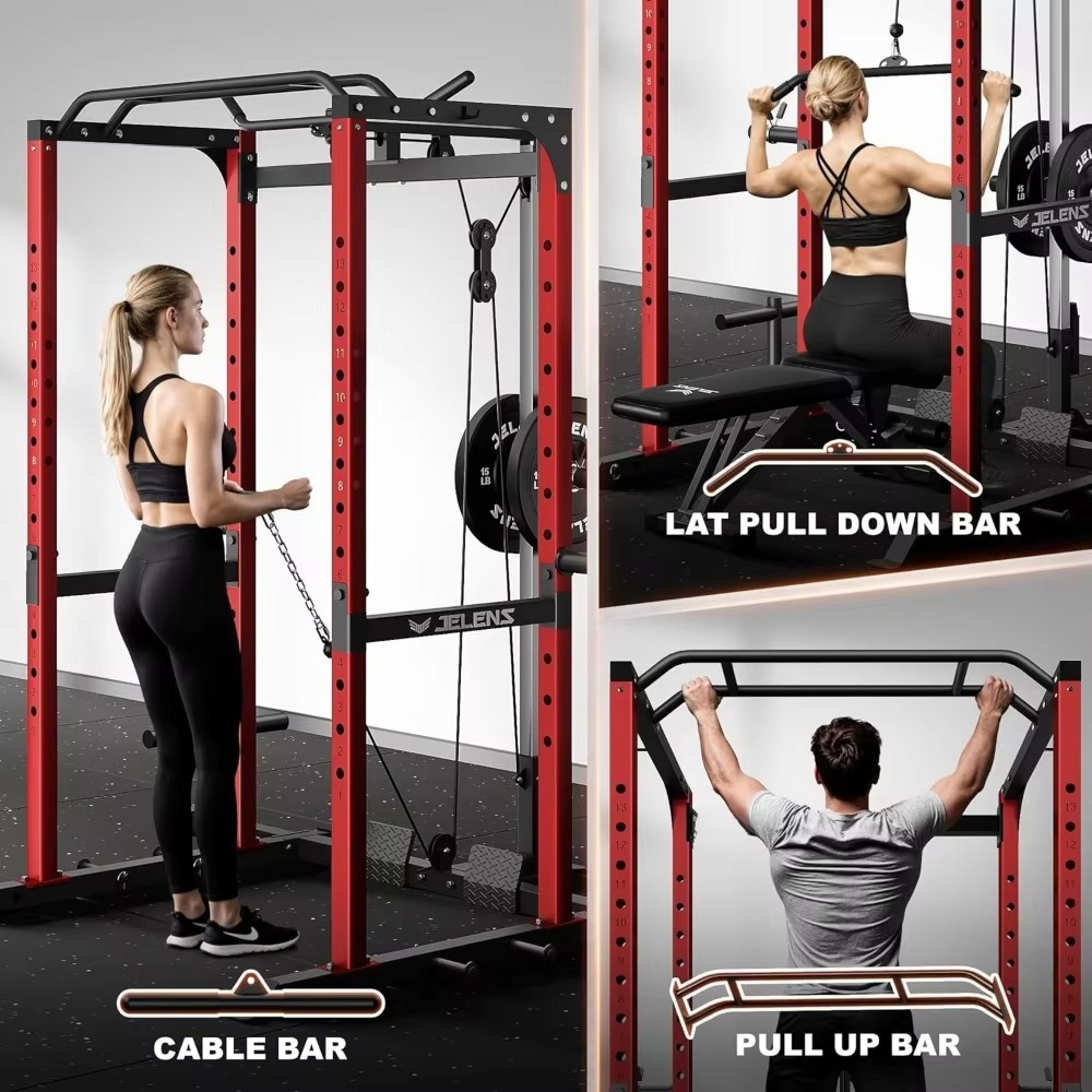 S21 Power Cage Multifunktionsg – Home Gym Power Rack Bewertung und Preis