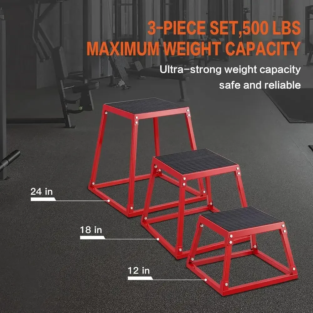 Set aus 3 Plyometrischen Sprun – Home Gym Jump Box Bewertung und Preis