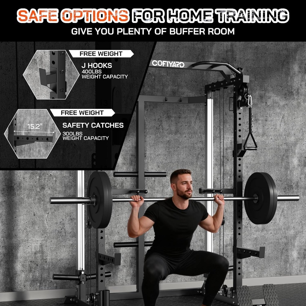 Multifunktions-Kraftkäfig mit  – Home Gym Cable Pulley System Bewertung und Preis