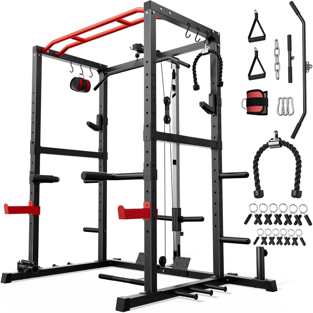 Multifunktionaler Power Cage S – Home Gym Lat Pulldown Bewertung und Preis