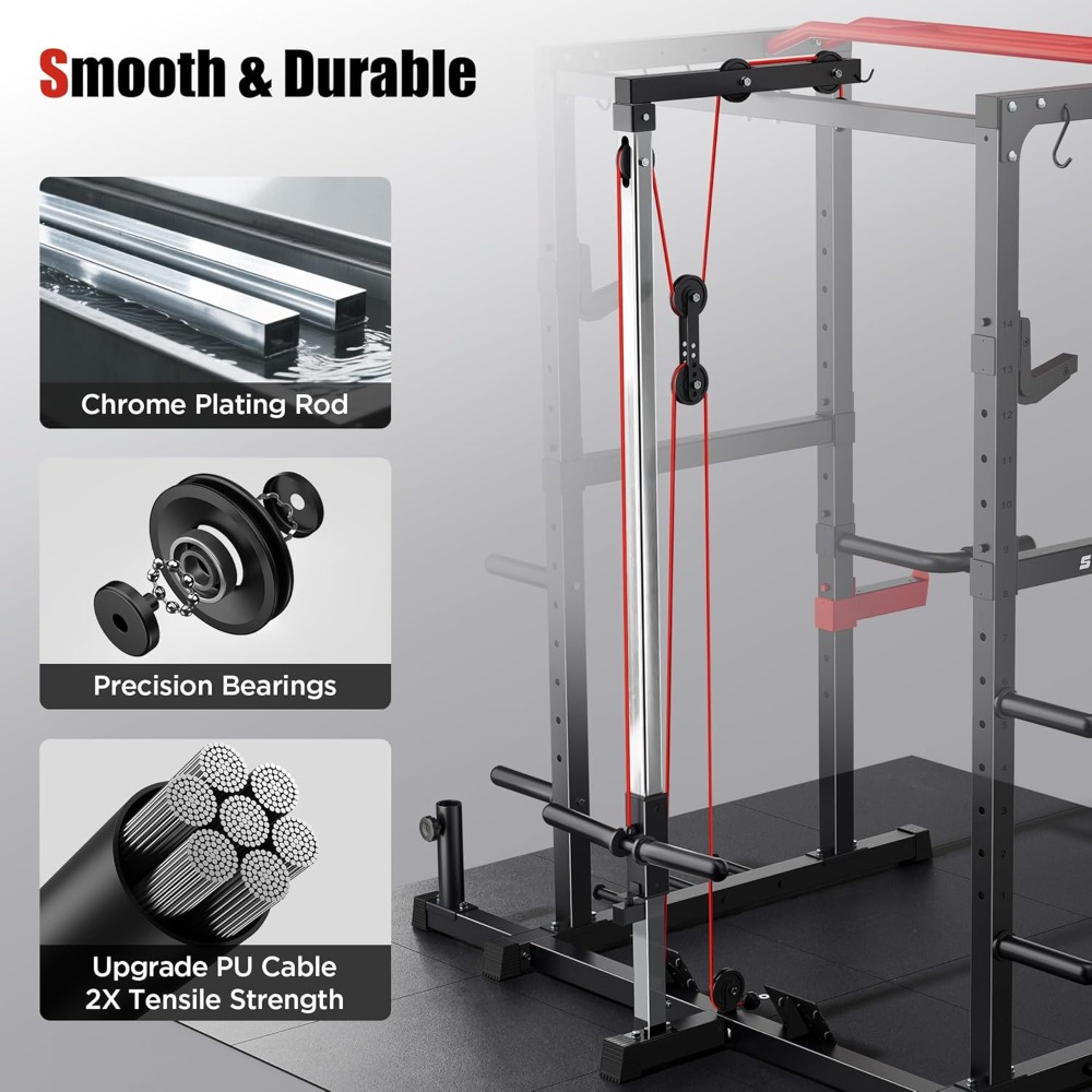 Multifunktionaler Power Cage S – Home Gym Lat Pulldown Bewertung und Preis