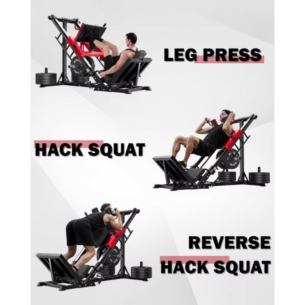 3-in-1 Beinpresse Hack Squat M – Home Gym Quad Exercises Bewertung und Preis