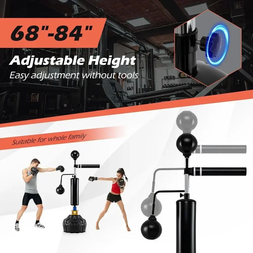 Höhenverstellbarer Rebound-Box – Speed Bag Boxing Bewertung und Preis