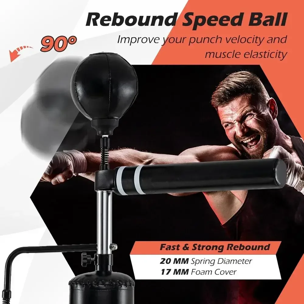 Höhenverstellbarer Rebound-Box – Speed Bag Boxing Bewertung und Preis