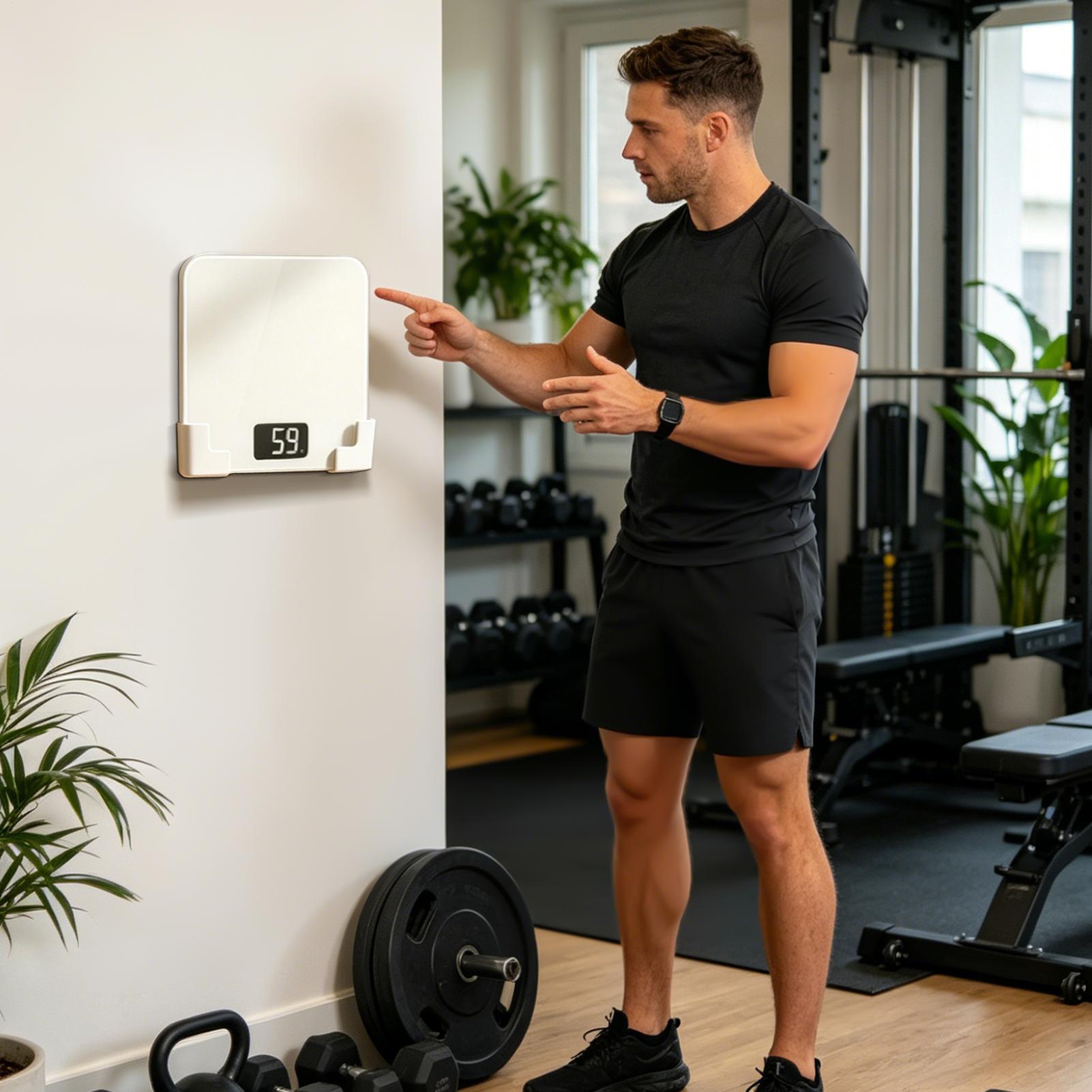 Bohrfreier Skalen-Aufbewahrung – Home Gym On Wall Bewertung und Preis