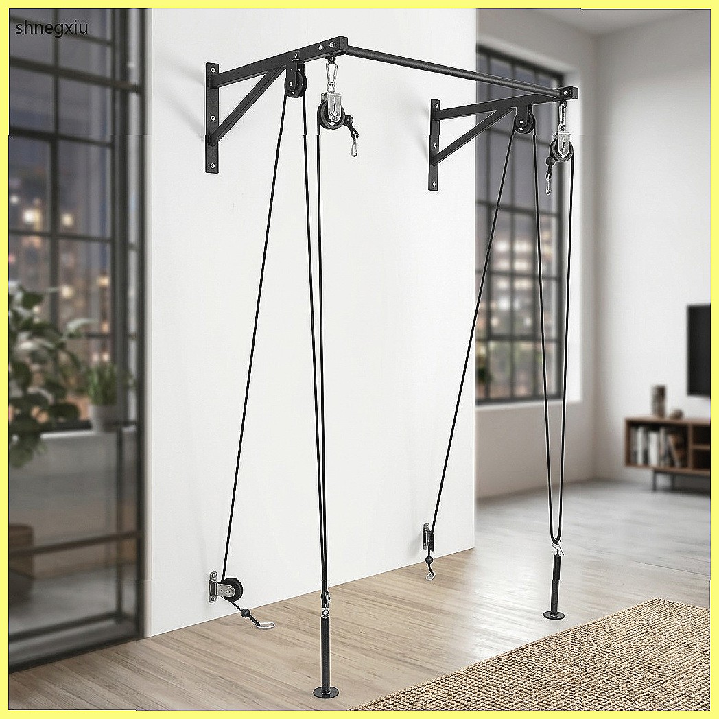 Wandmontiertes DIY-Fitness-Sei – Home Gym Cable Pulley System Bewertung und Preis
