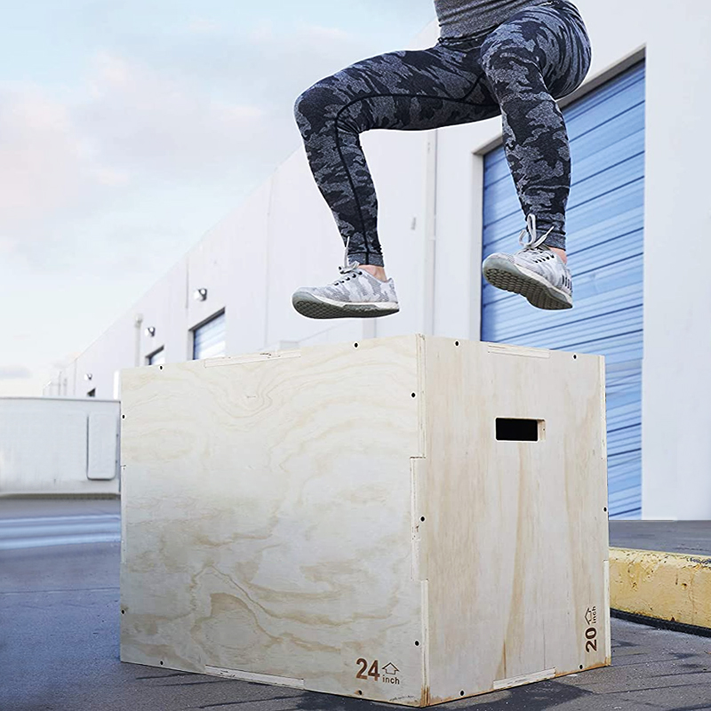 3-in-1-Holz-Fitness-Plyometris – Home Gym Jump Box Bewertung und Preis