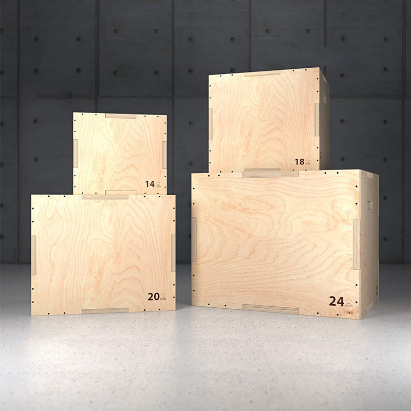 3-in-1-Holz-Fitness-Plyometris – Home Gym Jump Box Bewertung und Preis
