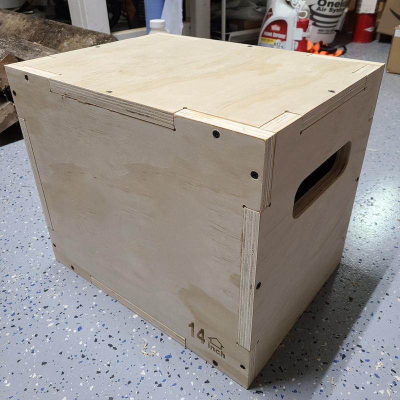 3-in-1-Holz-Fitness-Plyometris – Home Gym Jump Box Bewertung und Preis