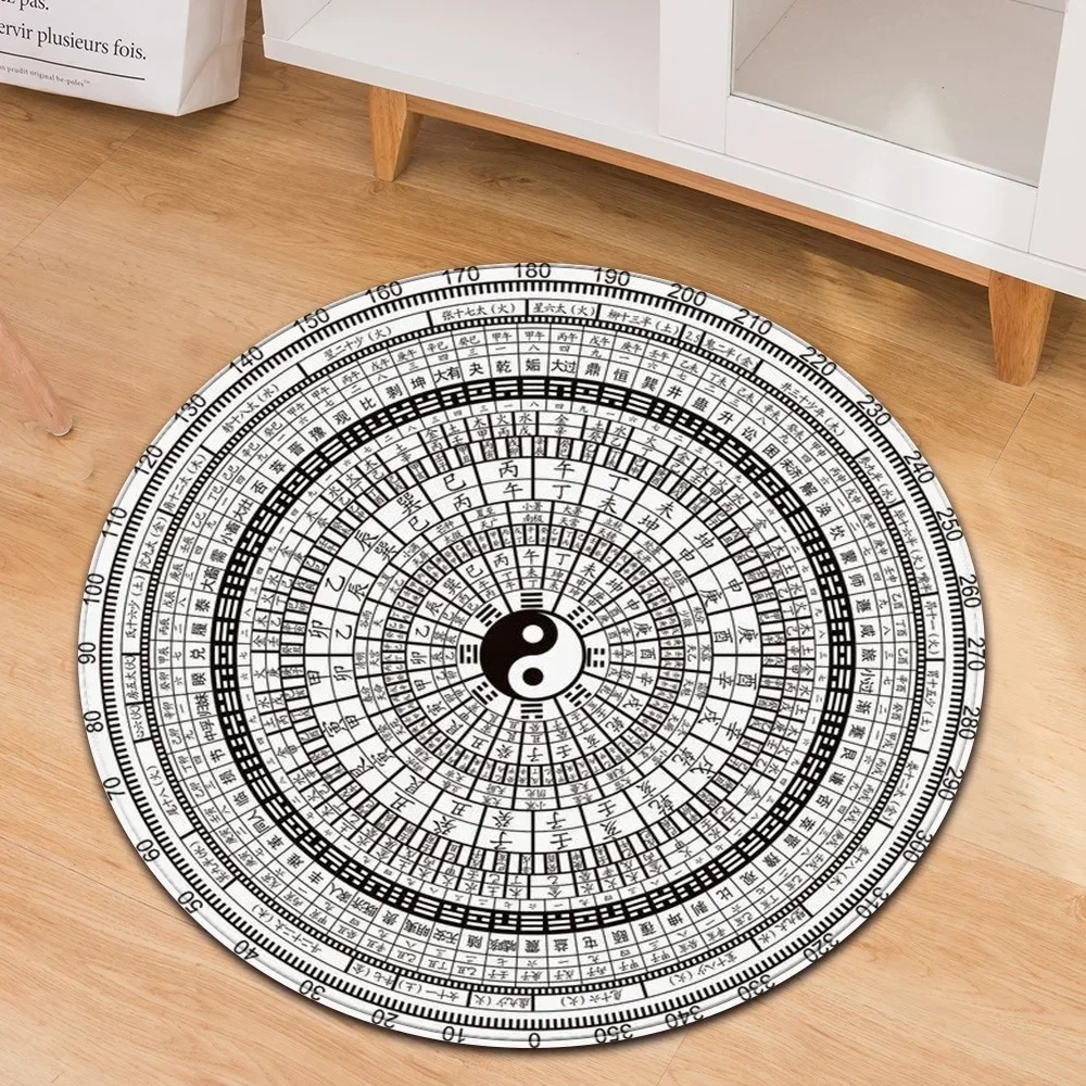 Yin Yang Taiji Runder Teppich  – Home Gym Tunturi Bewertung und Preis