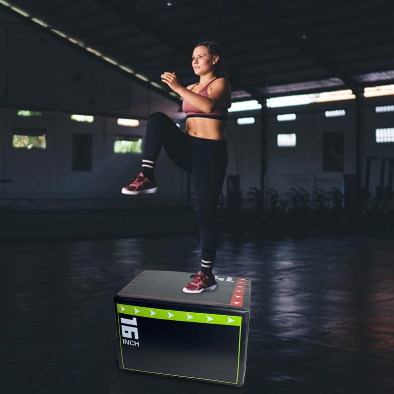 Plyometrische Sprungbox, stoßf – Home Gym Jump Box Bewertung und Preis