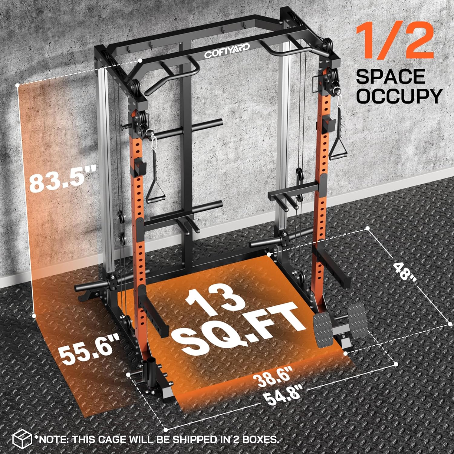 Power Cage, Power Rack mit Dop – Home Gym Cable Pulley System Bewertung und Preis