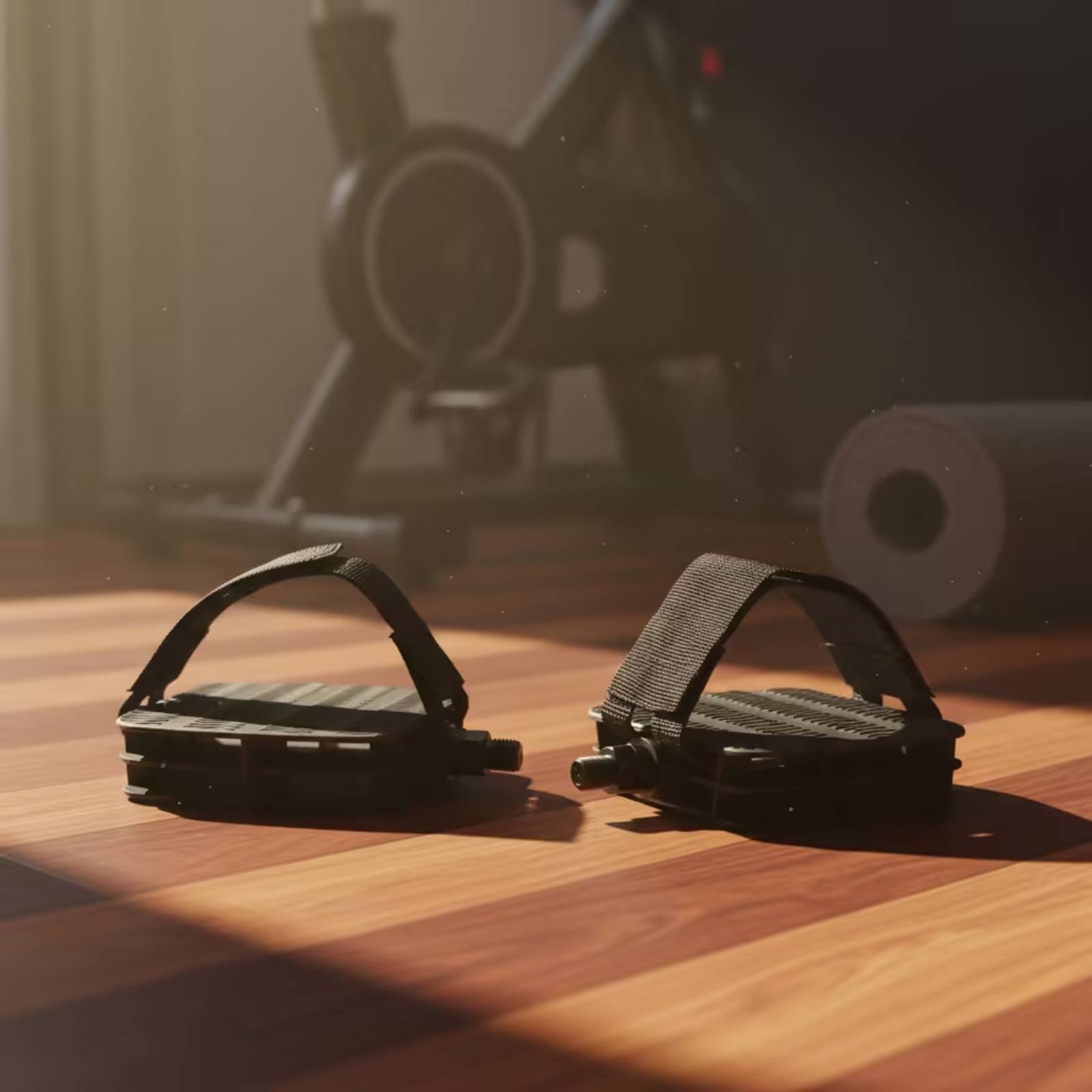 Heimtrainer-Pedale mit Riemen, – Home Gym Bike Bewertung und Preis