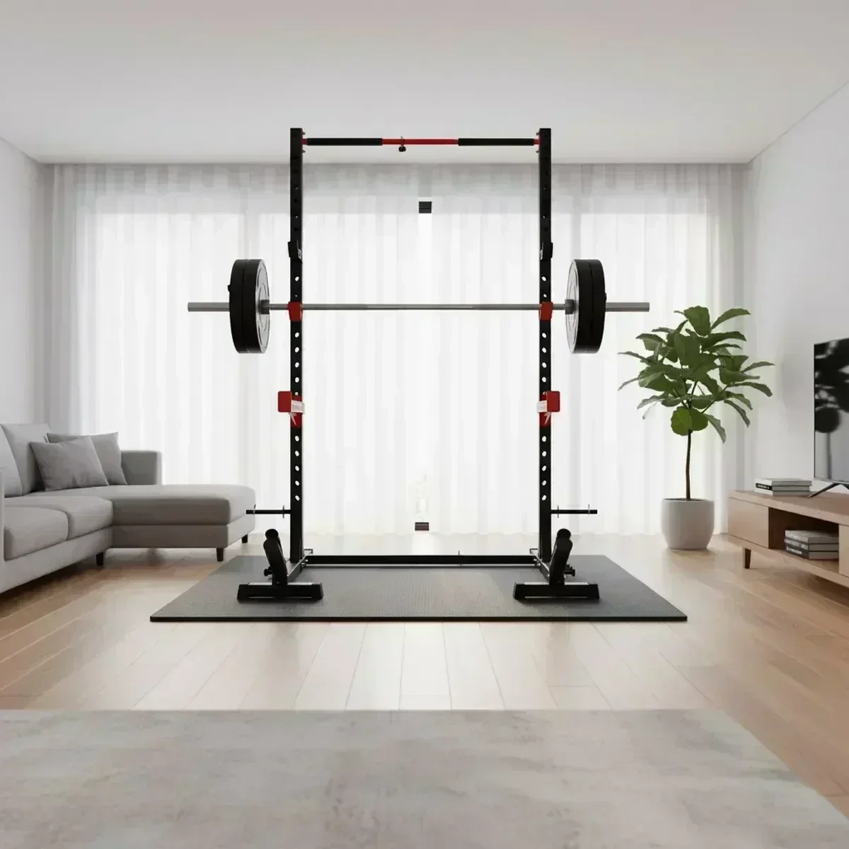 Verstellbares Home-Gym-Kniebeu – Home Gym Power Rack Bewertung und Preis