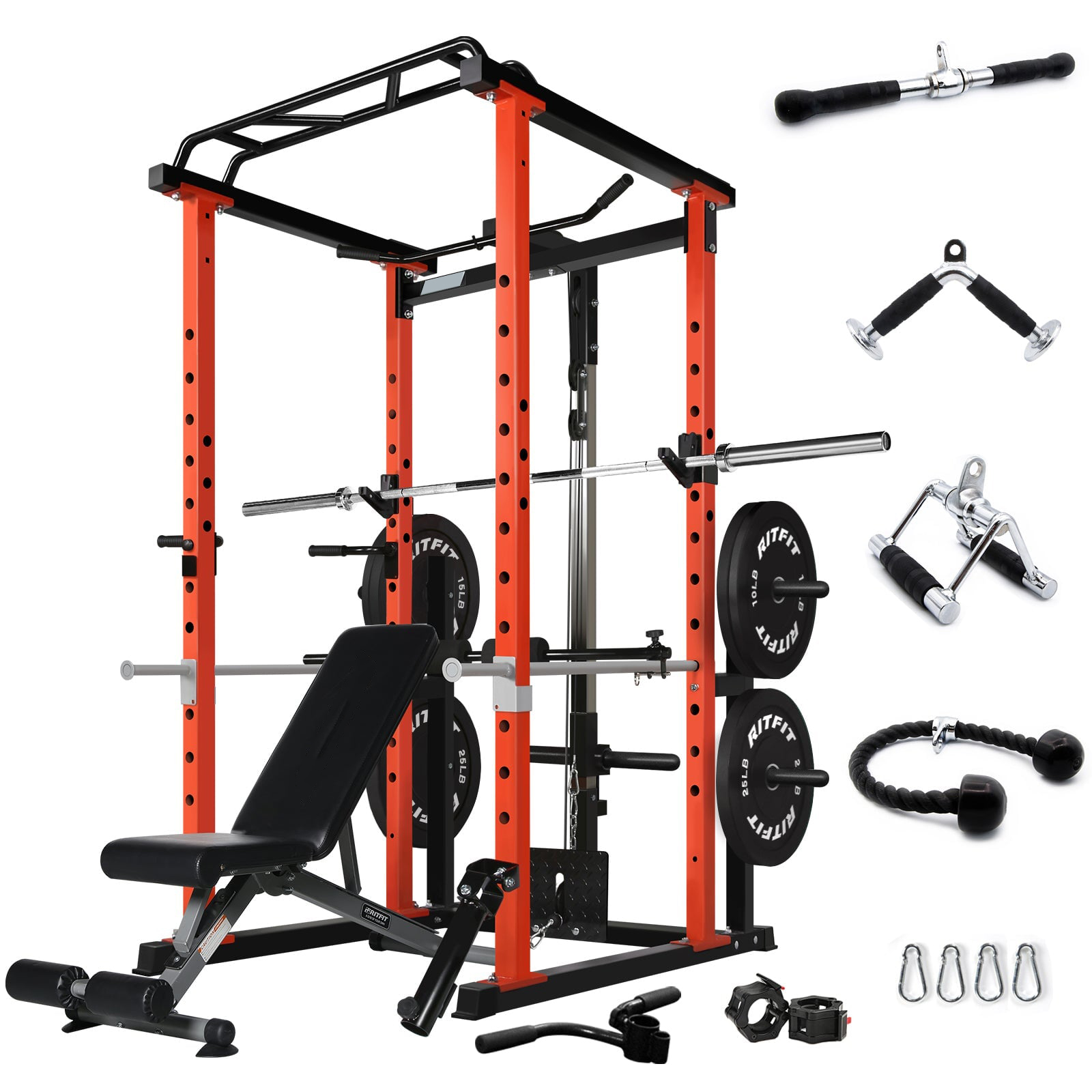 Kommerzieller Multifunktions-K – Home Gym Power Rack Bewertung und Preis