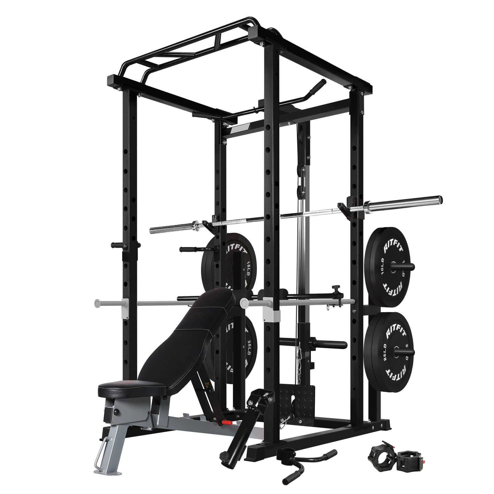 Kommerzieller Multifunktions-K – Home Gym Power Rack Bewertung und Preis
