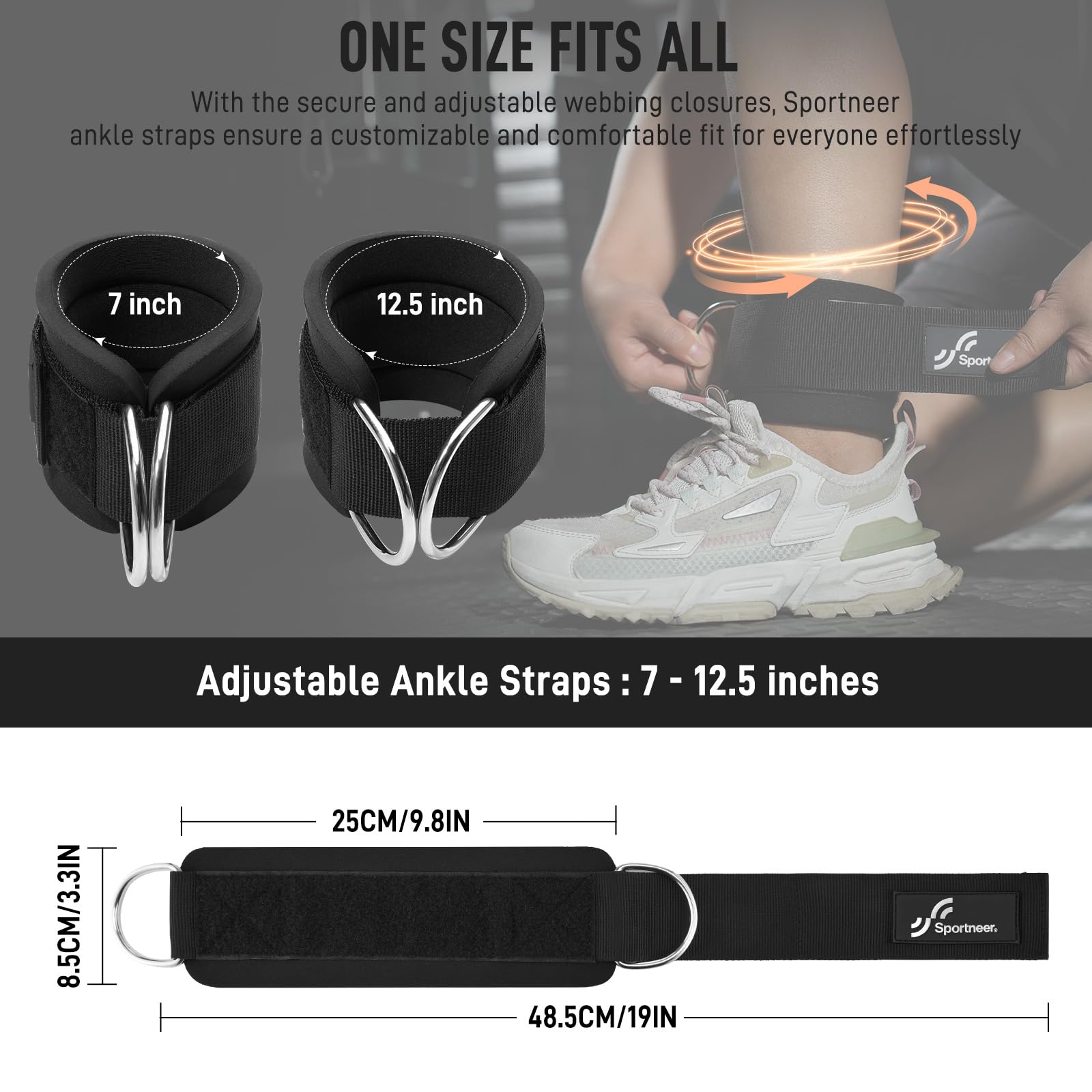 Sportneer verstellbare Knöchel – Home Gym Tunturi Bewertung und Preis
