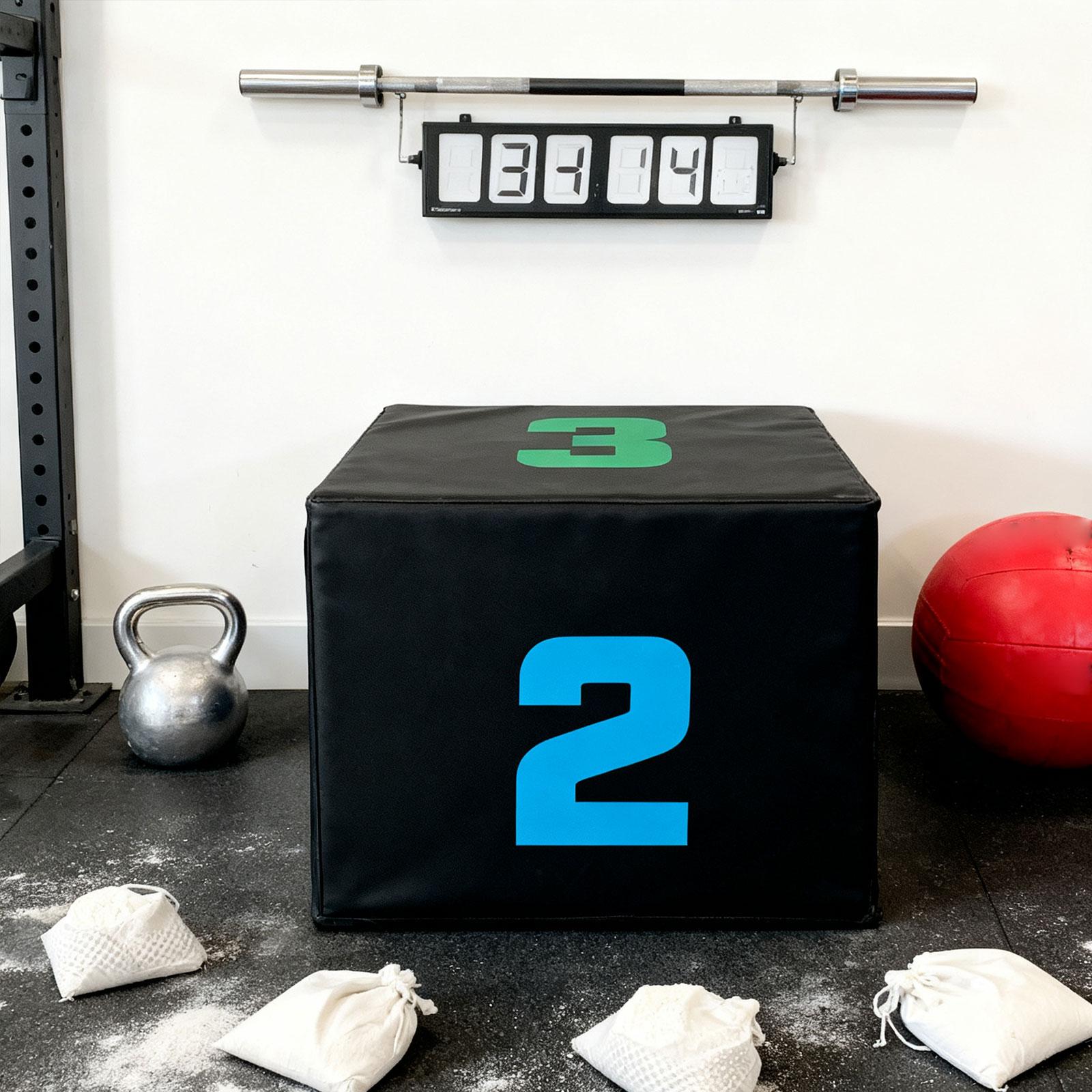 Plyometrische Sprungbox aus PV – Home Gym Jump Box Bewertung und Preis
