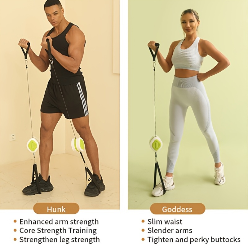 Tragbares Einziehbares Kabel-T – Home Gym Kit Bewertung und Preis