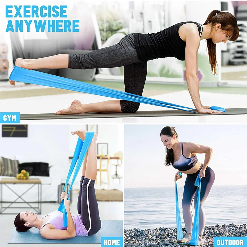 Elastische Yoga-Fitnessbänder, – Home Gym Kit Bewertung und Preis